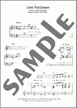 Darn That Dream(Tony Bennett) 楽譜 その他 ダウンロード