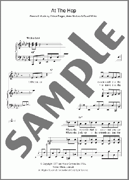 At The Hop(Danny & The Juniors) 楽譜 その他 ダウンロード