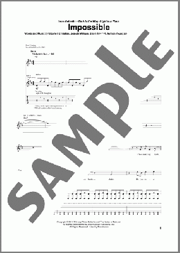 Impossible(Anberlin) 楽譜 ギター（ソロ） ダウンロード