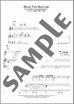 Move This Mountain(Sophie Ellis-Bextor) 楽譜 その他 ダウンロード