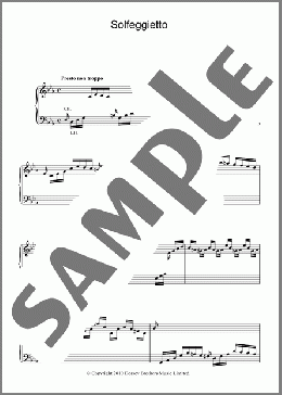 Solfeggietto(Carl Philipp Emanuel Bach) 楽譜 ピアノ（ソロ） ダウンロード