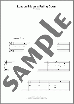 London Bridge(Traditional) 楽譜 ピアノ（ソロ） ダウンロード