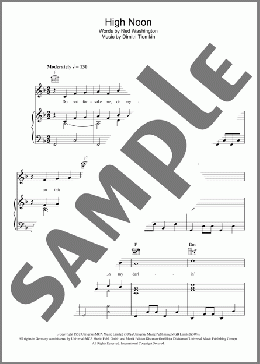 High Noon(Frankie Laine) 楽譜 その他 ダウンロード