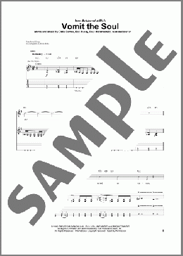 Vomit The Soul(Cannibal Corpse) 楽譜 ギター（ソロ） ダウンロード