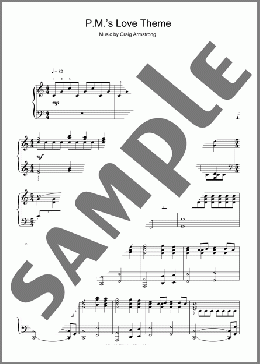 P.M.'s Love Theme(Craig Armstrong) 楽譜 ピアノ（ソロ） ダウンロード