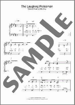 The Laughing Policeman(Billie Grey) 楽譜 ピアノ（ソロ） ダウンロード