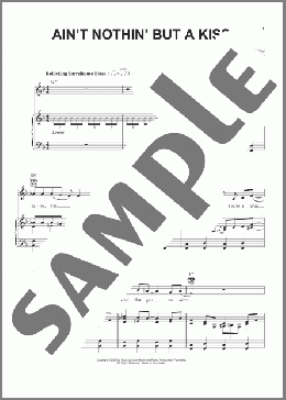 Ain't Nothin' But A Kiss(Joe DiPietro/Memphis (Musical)) 楽譜 ピアノ & ボーカル & ギター ダウンロード