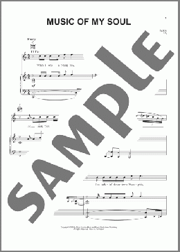 Music Of My Soul(Joe DiPietro/Memphis (Musical)) 楽譜 ピアノ & ボーカル & ギター ダウンロード
