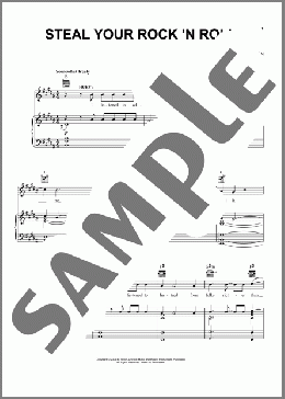 Steal Your Rock 'N Roll(Joe DiPietro/Memphis (Musical)) 楽譜 ピアノ & ボーカル & ギター ダウンロード