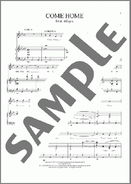 Come Home(Rodgers & Hammerstein) 楽譜 ピアノ & ボーカル ダウンロード