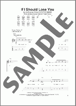 If I Should Lose You(Ralph Rainger/Phineas Newborn) 楽譜 ギター（ソロ） ダウンロード