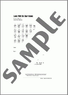 Love Will Be Our Home(Sandi Patty) 楽譜 ギター（コード） ダウンロード