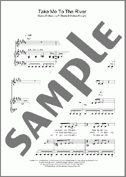 Take Me To The River(Al Green/Annie Lennox) 楽譜 その他 ダウンロード
