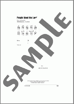 People Need The Lord(Steve Green) 楽譜 ギター（コード） ダウンロード