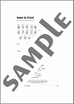 Revive Us, O Lord(Steve Camp) 楽譜 ギター（コード） ダウンロード
