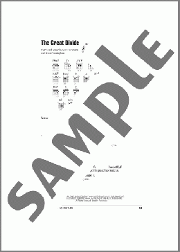 The Great Divide(Point Of Grace) 楽譜 ギター（コード） ダウンロード