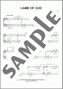 Lamb Of God (arr. Phillip Keveren)(Twila Paris) 楽譜 ピアノ（ソロ） ダウンロード