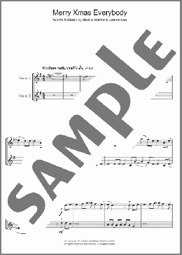 Merry Xmas Everybody(Slade) 楽譜 その他 ダウンロード