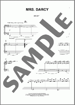 Mrs. Darcy (from Pride And Prejudice) (arr. Carol Klose)(Dario Marianelli/Pride & Prejudice (Movie)) 楽譜 ピアノ（連弾） ダウンロード