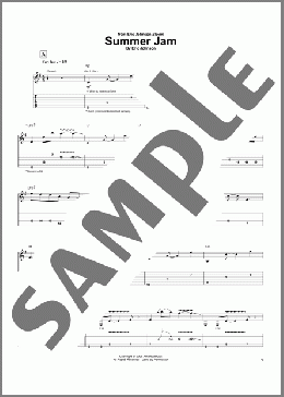 Summer Jam(Eric Johnson) 楽譜 ギター（ソロ） ダウンロード