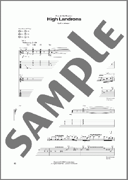 High Landrons(Eric Johnson) 楽譜 ギター（ソロ） ダウンロード
