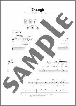 Enough(Jeremy Camp/Chris Tomlin) 楽譜 ギター（ソロ） ダウンロード