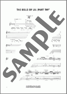 Bells Of Lal (Part Two)(Joe Satriani) 楽譜 ギター（ソロ） ダウンロード