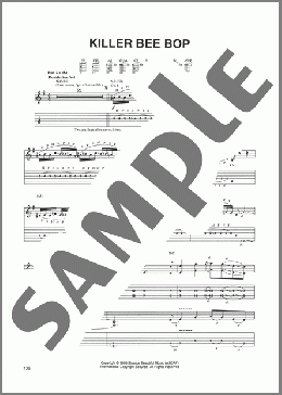 Killer Bee Bop(Joe Satriani) 楽譜 ギター（ソロ） ダウンロード