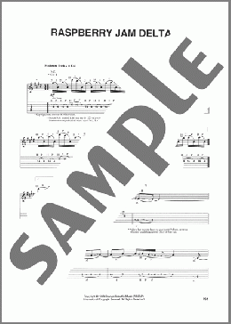 Raspberry Jam Delta-V(Joe Satriani) 楽譜 ギター（ソロ） ダウンロード