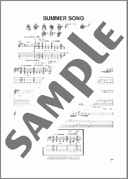 Summer Song(Joe Satriani) 楽譜 ギター（ソロ） ダウンロード