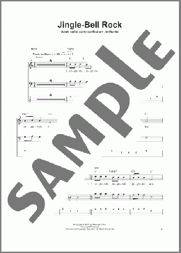 Jingle-Bell Rock(Bobby Helms) 楽譜 ベース ダウンロード