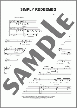 Simply Redeemed(Heather Headley) 楽譜 ピアノ & ボーカル & ギター ダウンロード
