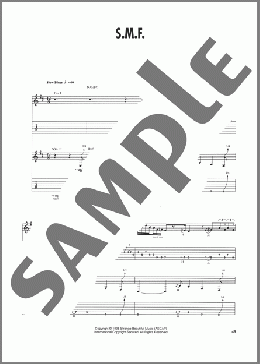 S.M.F.(Joe Satriani) 楽譜 ギター（ソロ） ダウンロード