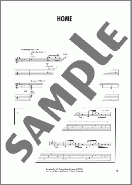 Home(Joe Satriani) 楽譜 ギター（ソロ） ダウンロード