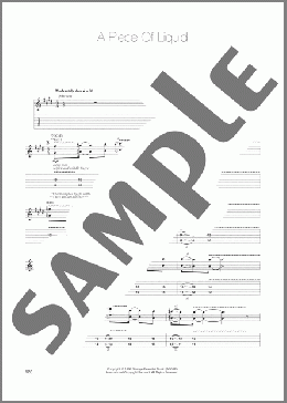 A Piece Of Liquid(Joe Satriani) 楽譜 ギター（ソロ） ダウンロード
