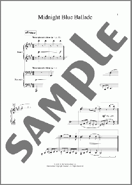 Midnight Blue Ballade(Naoko Ikeda) 楽譜 ピアノ（連弾） ダウンロード
