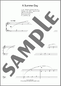 A Summer Day(Olive Nelson Russell) 楽譜 ピアノ（ソロ） ダウンロード