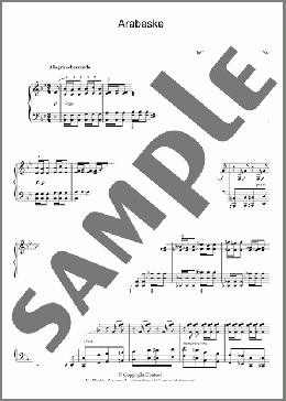 Arabeske(Edward MacDowell) 楽譜 ピアノ（ソロ） ダウンロード
