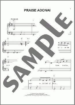 Praise Adonai(Paul Baloche) 楽譜 ピアノ（ソロ） ダウンロード