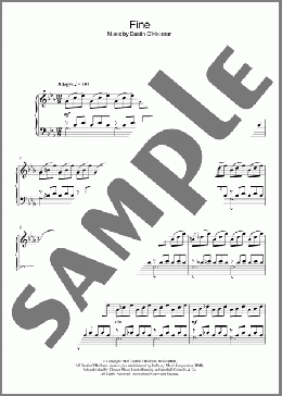 Fine(Dustin O'Halloran) 楽譜 ピアノ（ソロ） ダウンロード