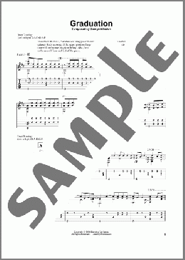 Graduation(George Winston) 楽譜 ギター（その他） ダウンロード