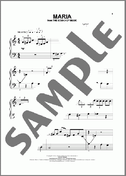 Maria(Rodgers & Hammerstein/The Sound Of Music (Musical)) 楽譜 その他 ダウンロード