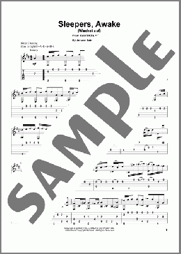 Sleepers, Awake (Wachet Auf)(Johann Sebastian Bach) 楽譜 ギター（その他） ダウンロード