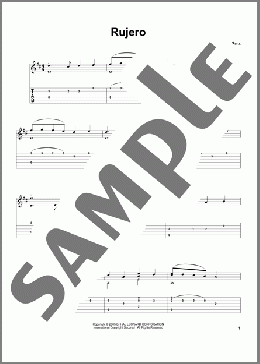 Rujero(Gaspar Sanz) 楽譜 ギター（その他） ダウンロード