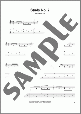 Study No. 2(Fernando Sor) 楽譜 ギター（その他） ダウンロード