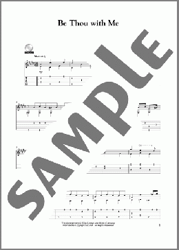 Be Thou With Me(Johann Sebastian Bach) 楽譜 ギター（その他） ダウンロード