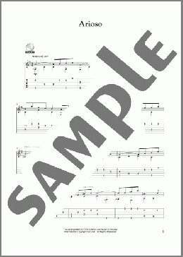 Arioso(Johann Sebastian Bach) 楽譜 ギター（その他） ダウンロード