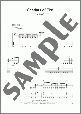 Chariots Of Fire(Vangelis) 楽譜 ギター（その他） ダウンロード