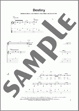 Destiny(Jim Brickman) 楽譜 ギター（その他） ダウンロード