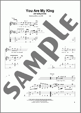You Are My King (Amazing Love)(Newsboys) 楽譜 ギター（その他） ダウンロード
